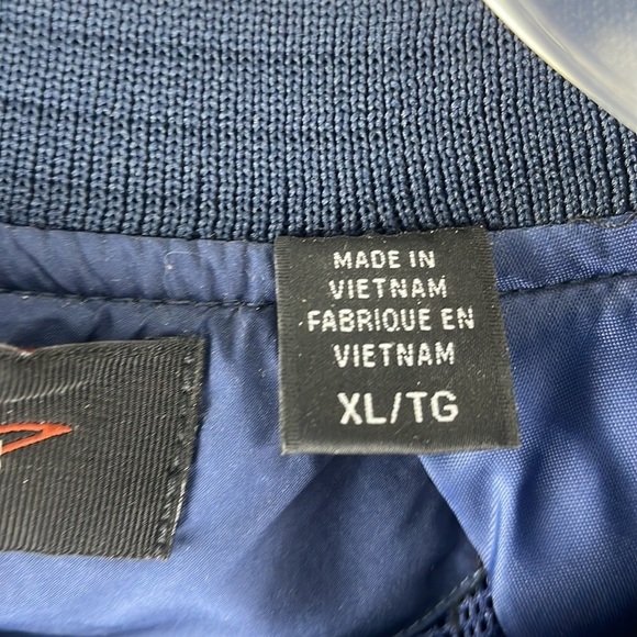 Greg Norman Blue wind rain jacket w/ blue contrasting material Raglan Sleeves XL - Picture 5 of 12